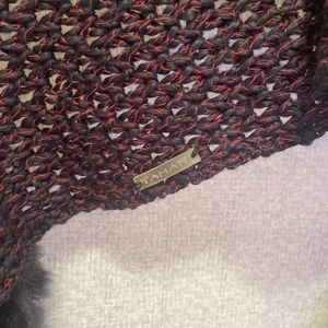 Tahari Infinity Scarf with Fur Lining